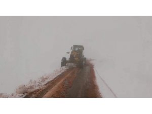 Siirt’te 14 köy yolu kar nedeniyle ulaşıma kapandı