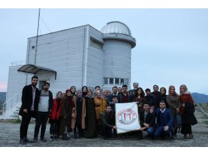 Muş Alparslan Üniversitesi öğrencileri Gözlemevi’ni ziyaret etti