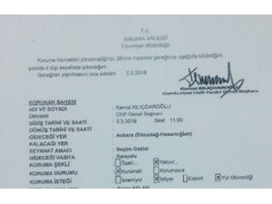 Kemal Kılıçdaroğlu’nun şehit cenazesine katılacağı Emniyete bildirilmemiş