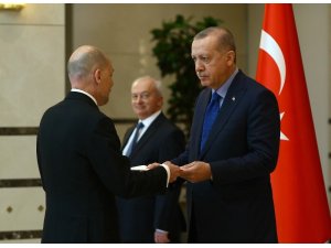 Cumhurbaşkanı Erdoğan, Arjantin Büyükelçisini kabul etti