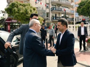 Vali Köşger, Kuşadası Belediye Başkanı Günel’i ziyaret etti