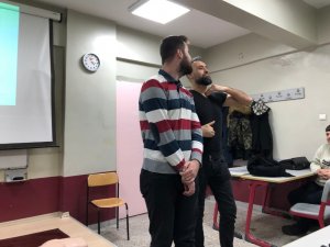 Edirne Sosyal Bilimler Meslek Yüksekokulu öğrencilerine ilk yardım eğitimi