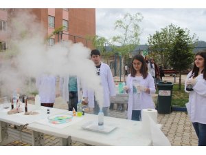 Burdur’da Fen Lisesinde Bilim Fuarı