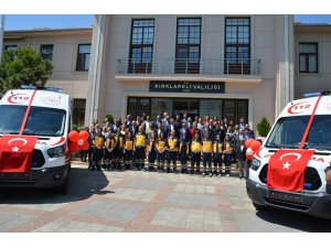 Sağlık Bakanlığından Kırklareli’ne 6 ambulans