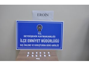 Konya’da eroin ele geçirildi: 2 gözaltı