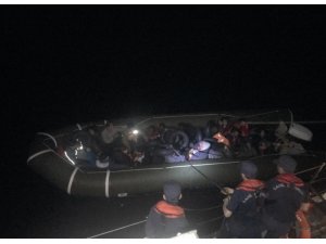 Didim’de 11’i çocuk 24 kaçak göçmen yakalandı