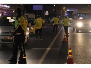 Kocaeli’de 119 polisle şok trafik denetimi