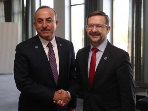 Bakan Çavuşoğlu, AGİT Genel Sekreteri Greminger ile görüştü