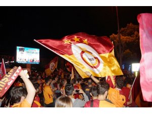 Aydın’da Galatasaray’ın şampiyonluğu kutlandı