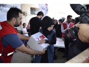 Kızılay, Erbil’de Ramazan yardımı dağıttı