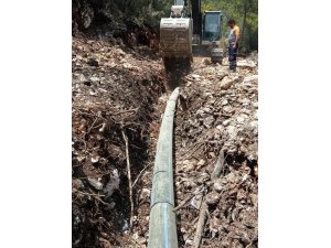 ASAT, Kaş Katran Dağı’nda içme suyu çalışması yapıyor