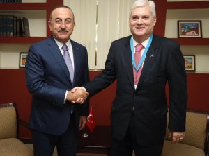 Bakan Çavuşoğlu, Kosta Rika Dışişleri Bakanı Ventura ile görüştü