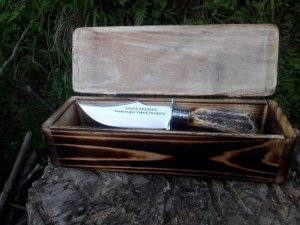 Ünal Karaman’a özel avcı bıçağı