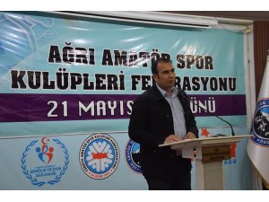 Ağrı Amatör Spor Kulüpleri Federasyonu 12. yıl dönümünü kutladı