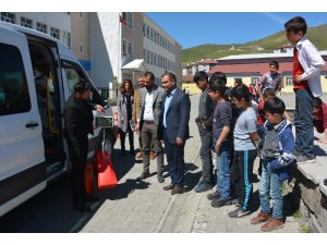 Bitlis’te okullar arası atık pil toplama yarışması