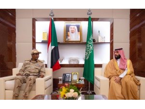 Suudi Veliaht Prens, Sudan Askeri Geçiş Konseyi Başkan Yardımcısı ile görüştü