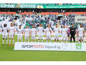 Spor Toto Süper Lig: Konyaspor: 0 - Akhisarspor: 0 (İlk yarı)