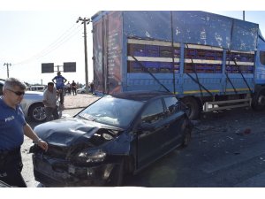 Burdur’ da zincirleme trafik kazası: 5 yaralı