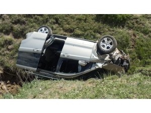 Narman’da trafik kazası: 1 yaralı