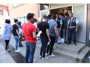 Kocaeli’de üniversite öğrencilerinin sınav heyecanı başladı