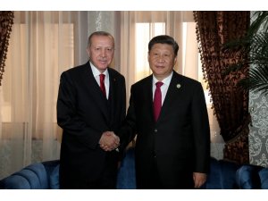 Cumhurbaşkanı Erdoğan Çin, Rusya, Özbekistan liderleriyle görüştü