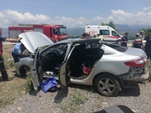 Tokat’ta trafik kazası: 2 yaralı