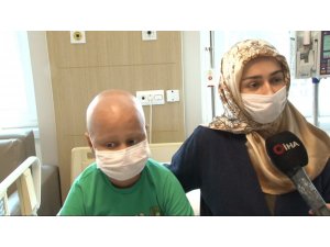 11 yaşındaki lösemi hastası Eren Tumur ilik nakli bekliyor
