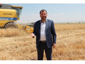 Diyarbakır’da yılın ilk buğday hasadı yapıldı