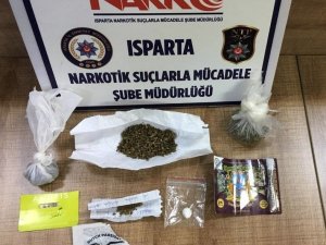 Isparta’da uyuşturucu operasyonu: 2 gözaltı