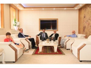Cumhuriyet Başsavcısı Tiryaki’den Rektör Coşkun’a veda ziyareti