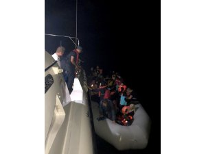 Didim’de bir gecede 101 göçmen yakalandı