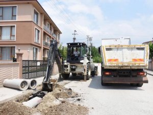 Düzce Belediyesi alt yapı çalışmaları Koçyazı’da başladı