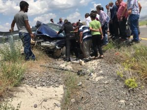 Tutak’ta trafik kazası: 1 ölü 2 yaralı