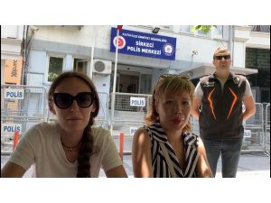 Turizm polisi Rus kadın turistin kolyesini çalan hırsızları 24 saat geçmeden yakaladı