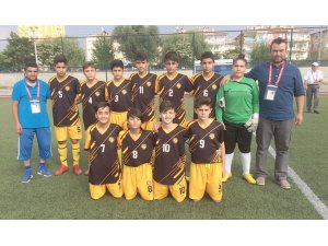 Kayseri U-13 Ligi yarı final müsabakası