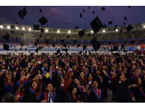 Spor Toto MAKÜ Stadyumunda ilk mezuniyet töreni