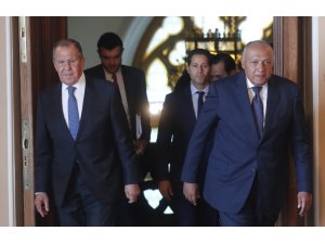 Rus ve Mısırlı dışişleri bakanları bir araya geldi