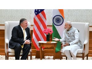 ABD Dışişleri Bakanı Pompeo, Hindistan Başbakanı Modi ile bir araya geldi