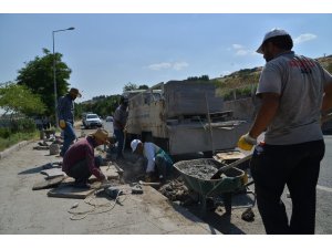 Mardinkapı-Bağıvar Köprüsü hattında asfalt çalışmaları tamamlandı