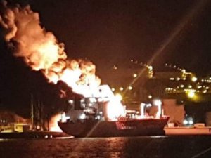 Aliağa'da gemide korkunç patlama: Ölü ve çok sayıda yaralı var!