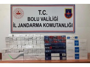 Bolu’da, kaçak sigara operasyonu: 6 gözaltı