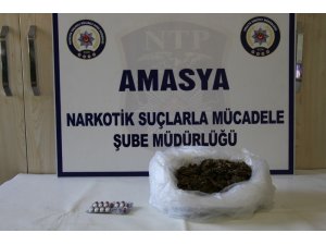 Amasya’da uyuşturucu operasyonu: 2 gözaltı