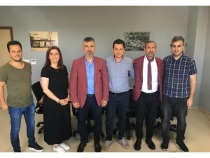 TFF’nin Trabzonlu yöneticileri, TSYD Trabzon Şubesi’ni ziyaret etti