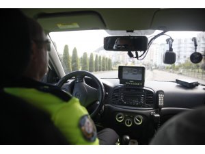 146 sürücüye ‘Kırmızı ışık’ cezası kesildi
