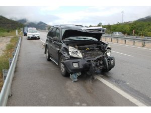 Amasya’da trafik kazası: 3 yaralı