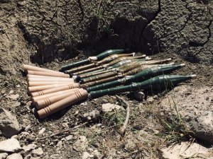 Siirt’te PKK’ya ait çok sayıda mühimmat ele geçirildi