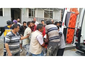 Kocaeli’de inşaatın 3’üncü katından düşen işçi yaralandı