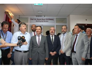 Prof. Dr. Hasan Basri Üstünbaş’ın adı bu ünitede yaşatılacak