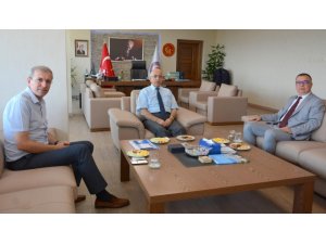 Başkan Birol Aslan’dan Rektör Murat’a ziyaret