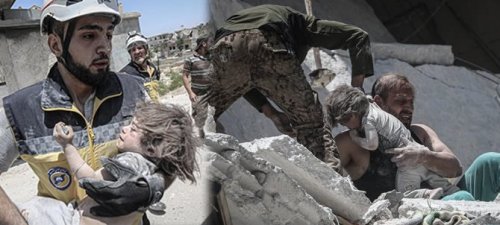 Zalim Esad katliama devam ediyor...İdlib'e hava saldırısı: 2 ölü